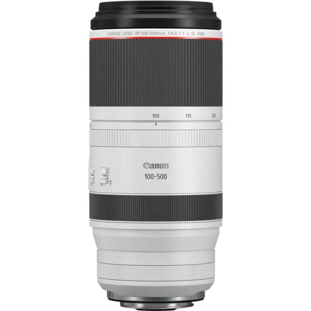 Ống Kính Canon RF 100-500mm F4.5-7.1 L IS USM | Chính Hãng