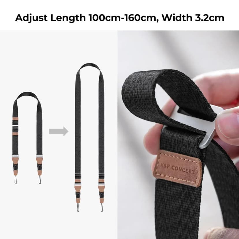 Dây đeo cổ máy ảnh K&F Concept Alpha Strap |