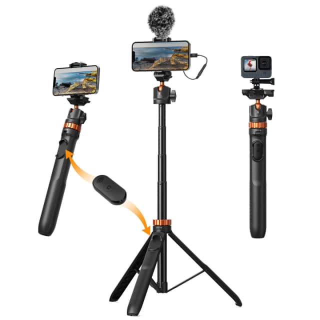 Gậy chụp ảnh cầm tay kiêm tripod K&F Concept | Chính Hãng | KF09.127V1
